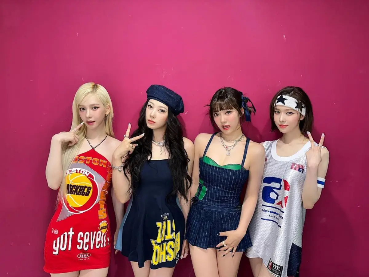 AESPA. (Sumber : instagram/aespa_official)