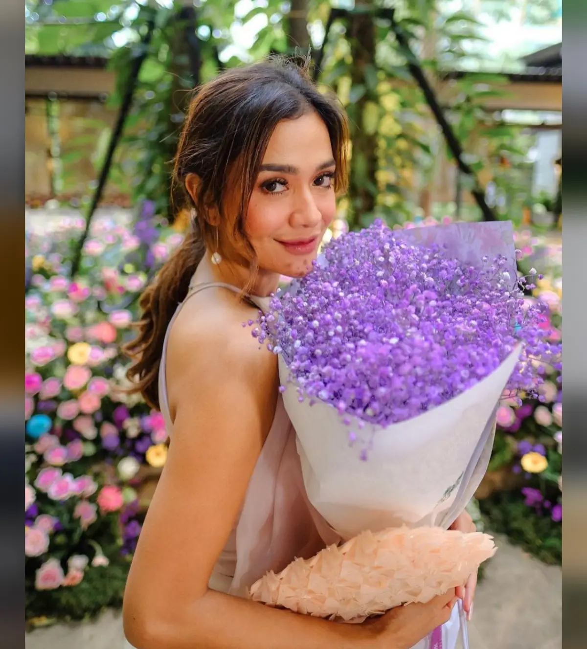 Andi Annisa sosok artis yang diduga jadi orang ketiga rumah tangga Fandy Christian dan Dahlia Poland (Sumber : instagram Andi Annisa)