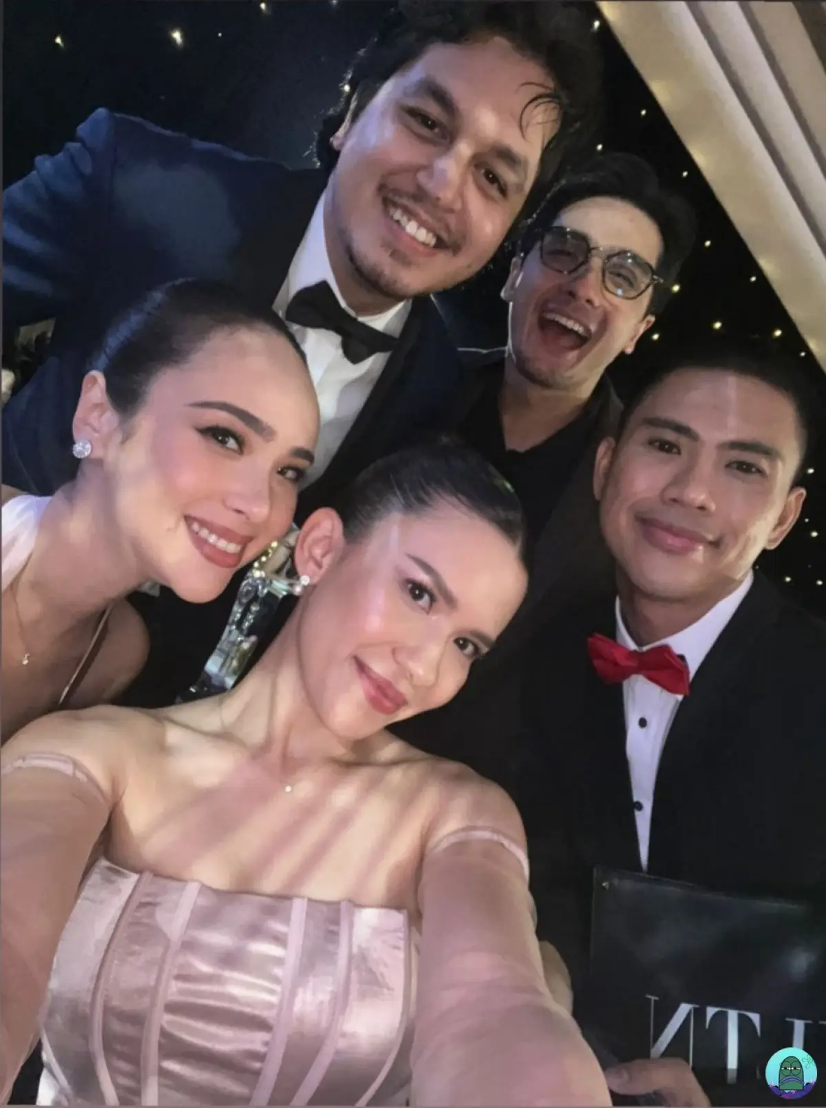 Ricky Harun di resepsi pernikahan Jessica Mila. (Sumber : Twitter/tanykanrl)