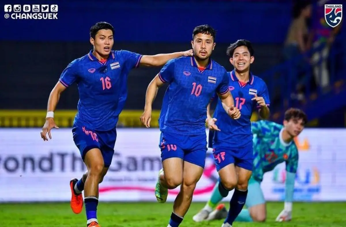 Thailand, masih menjadi negara paling sering juara sepak bola SEA Games (Sumber : Twitter)