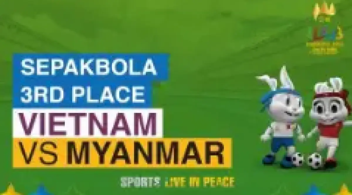 Vietnam vs Myanmar, perebutan temapt ketiga sepak bola SEA Games 2023 (Sumber : tangkapan layar RCTI Plus)