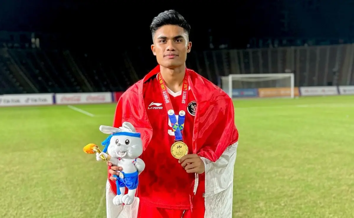 Pemain Timnas Indonesia, Ramadhan Sananta. (Sumber : Instagram @m.ramadhansn)