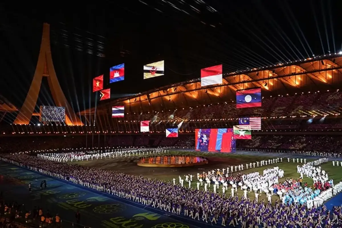 SEA Games 2023 Kamboja resmi berakhir (Sumber : Twitter)