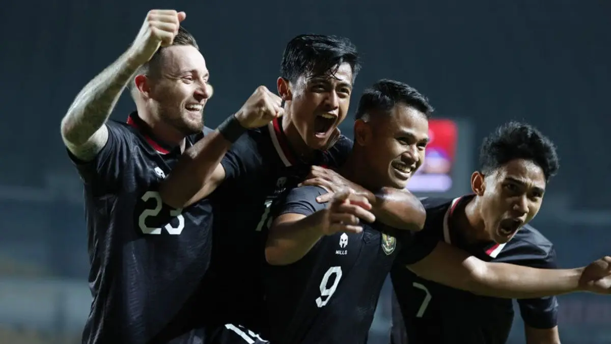 Timnas Indonesia memiliki rekor tak terkalahkan di kandang sejak 2021 (Sumber : Twitter)