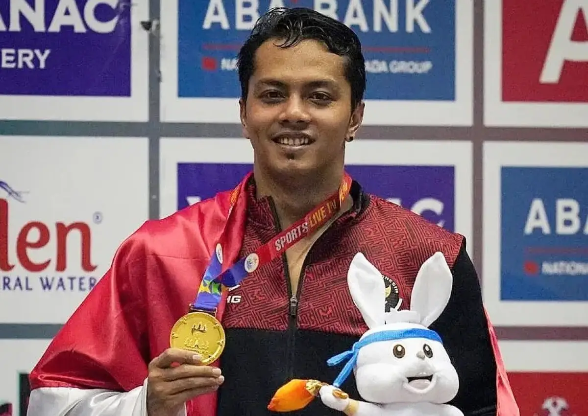 Atlet renang, I Gede Siman Sudartawa. (Sumber : Instagram @siman_sudartawa)