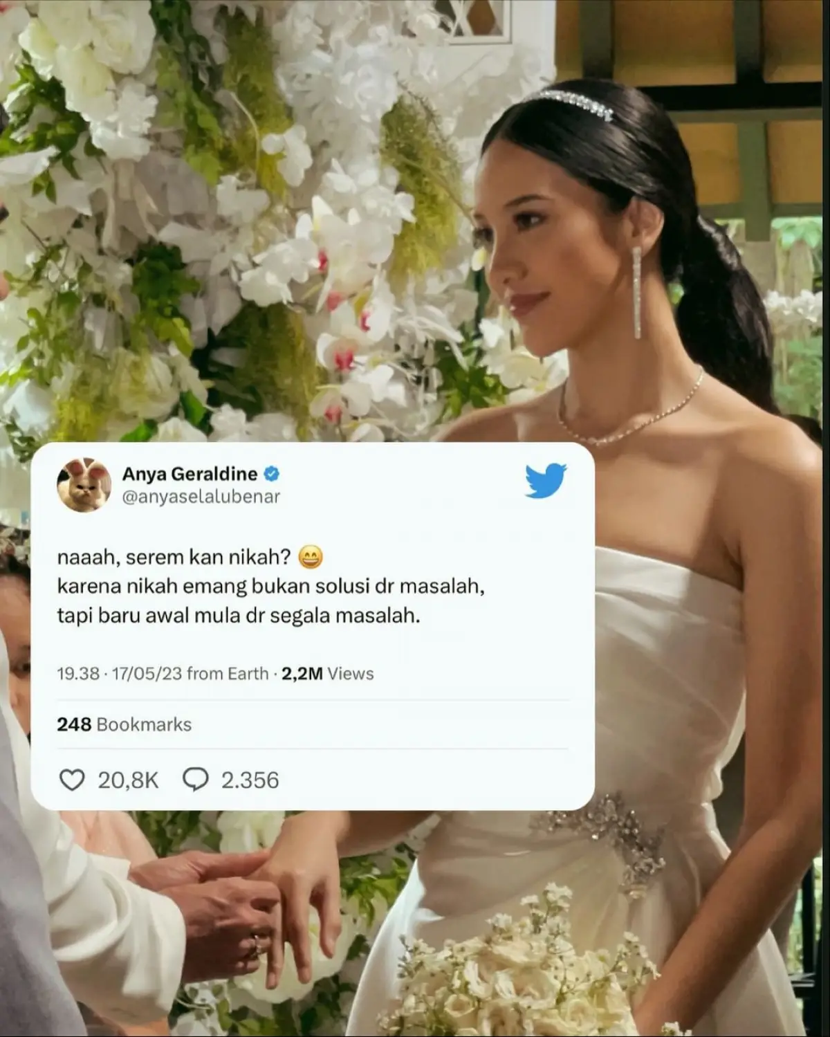 Anya Geraldine. (Sumber : Instagram/anyageraldine)