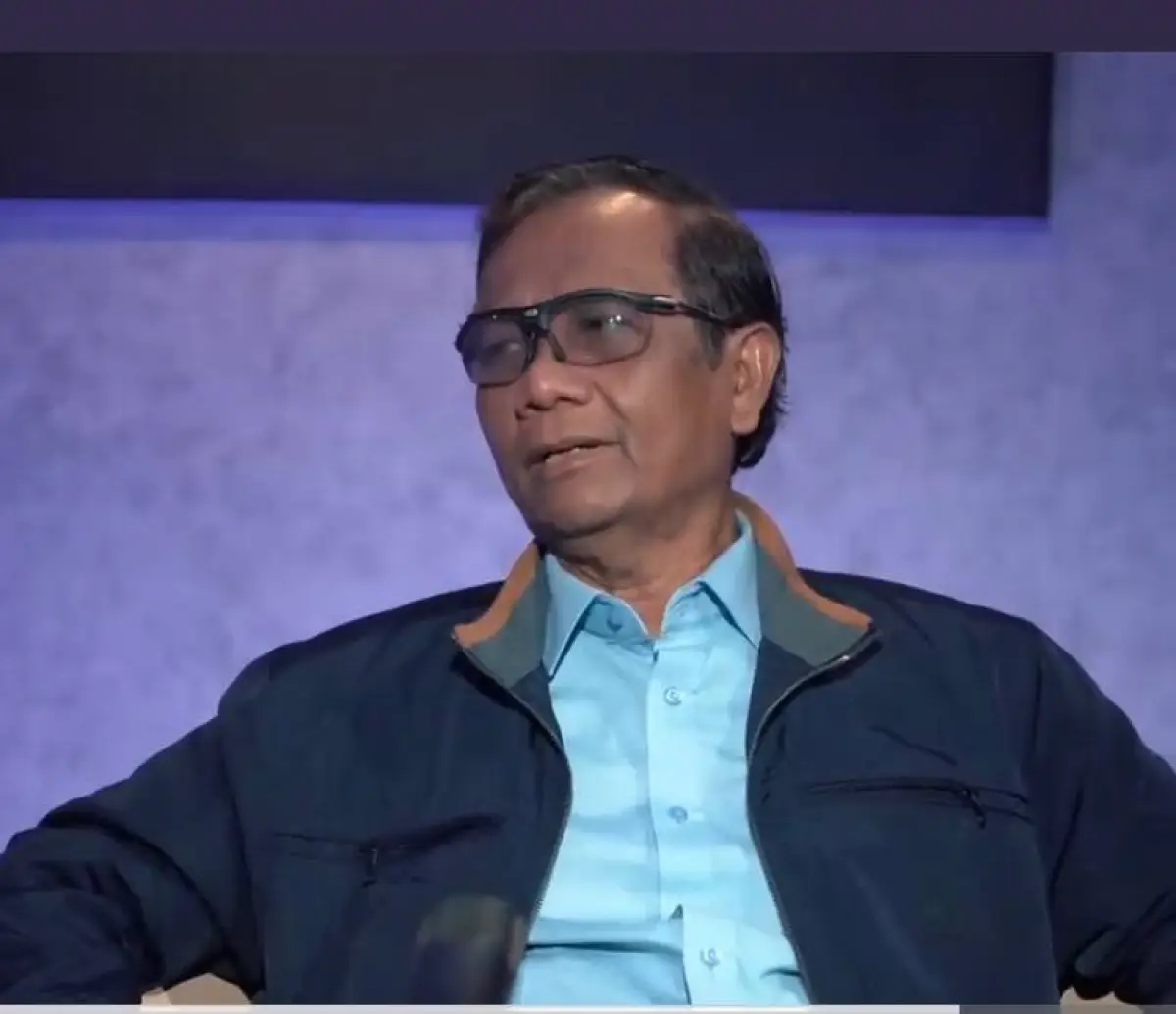 Mahfud MD dalam acara Najwa Shihab (Sumber : YouTube Najwa Shihab)