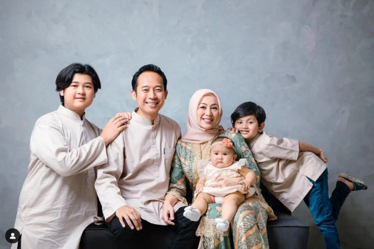 Denny Cagur dan Santi (Sumber : Instagram)