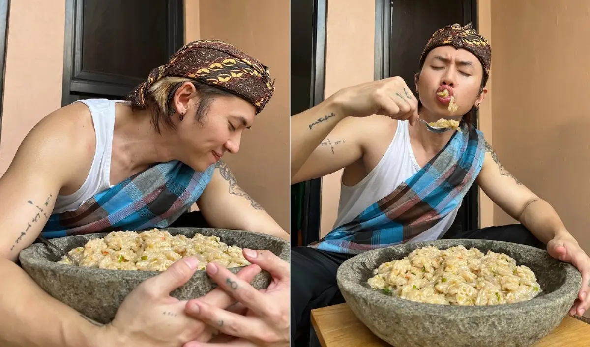 Resep Seblak Coet ala Rafael Tan yang viral di media sosial. (Sumber : Instagram @rafaell_16)