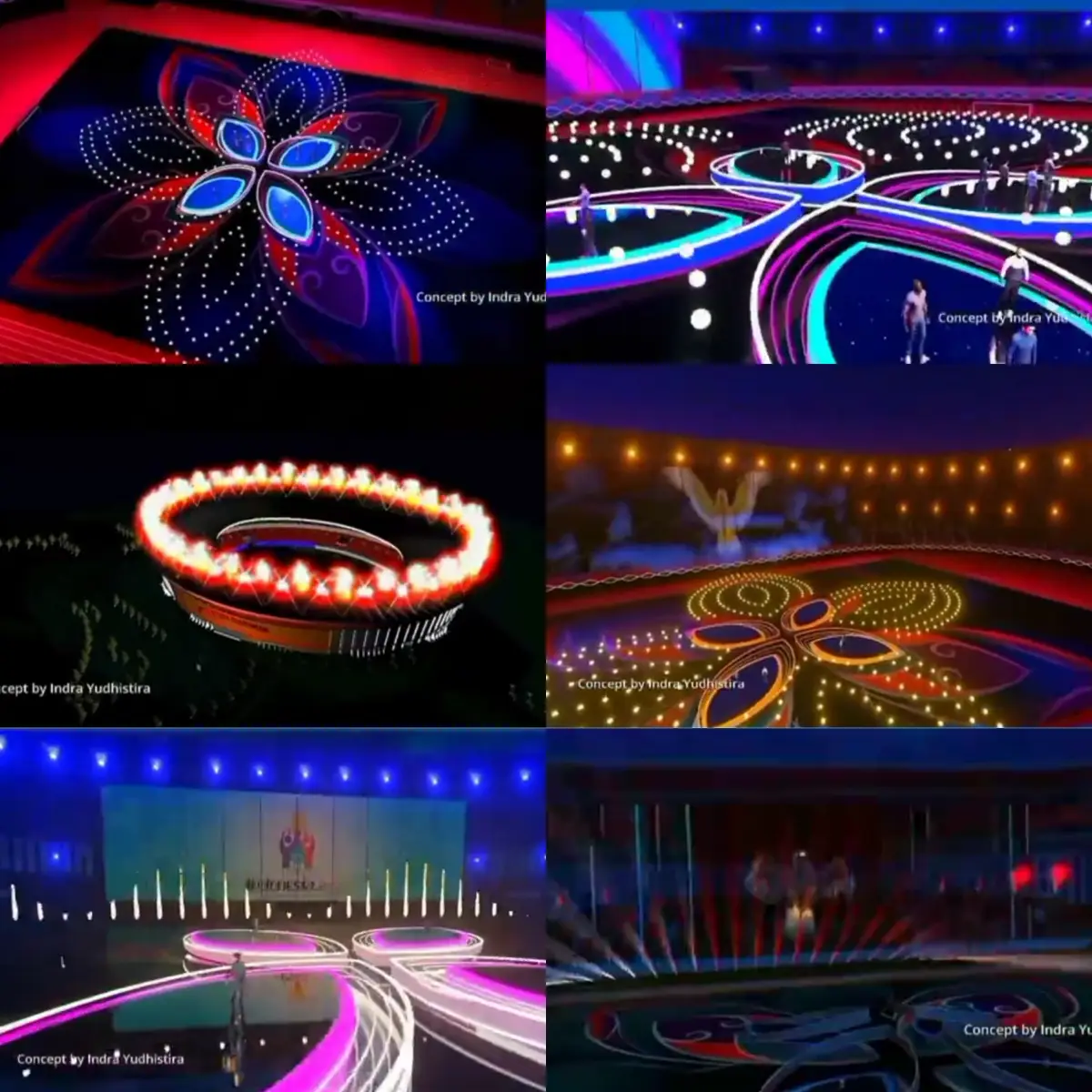 Konsep opening ceremony Piala Dunia U20 yang sudah dipersiapkan Indonesia (Sumber : instagram)