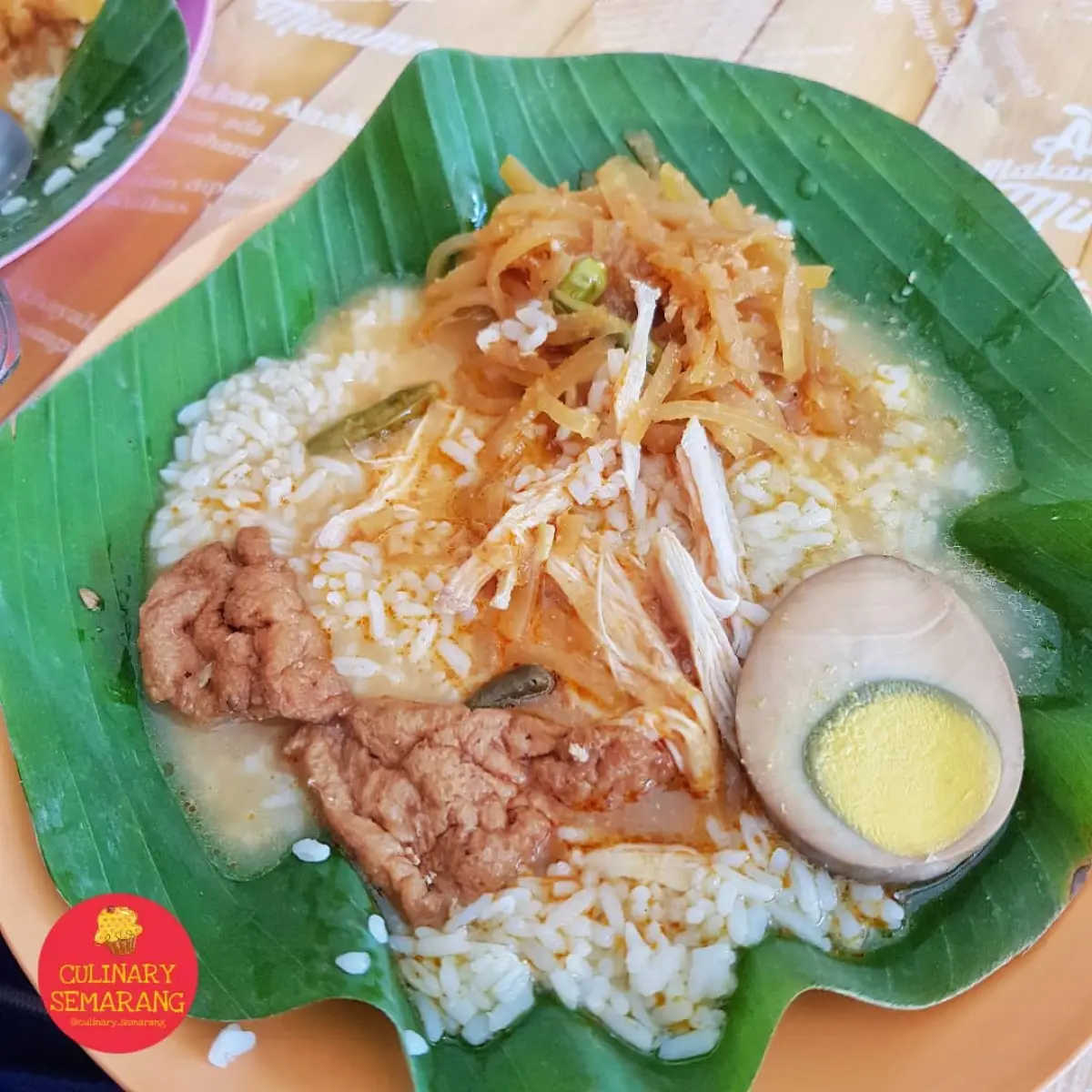 Nasi Ayam Bu Pini di Semarang. (Sumber : instagram/culinary_semarang)