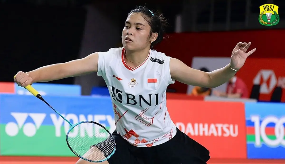 Tunggal putri Indonesia, Gregoria Mariska Tunjung, lolos ke perempat final Malaysia Open, Kamis 11 Januari 2024. (Sumber : PBSI)