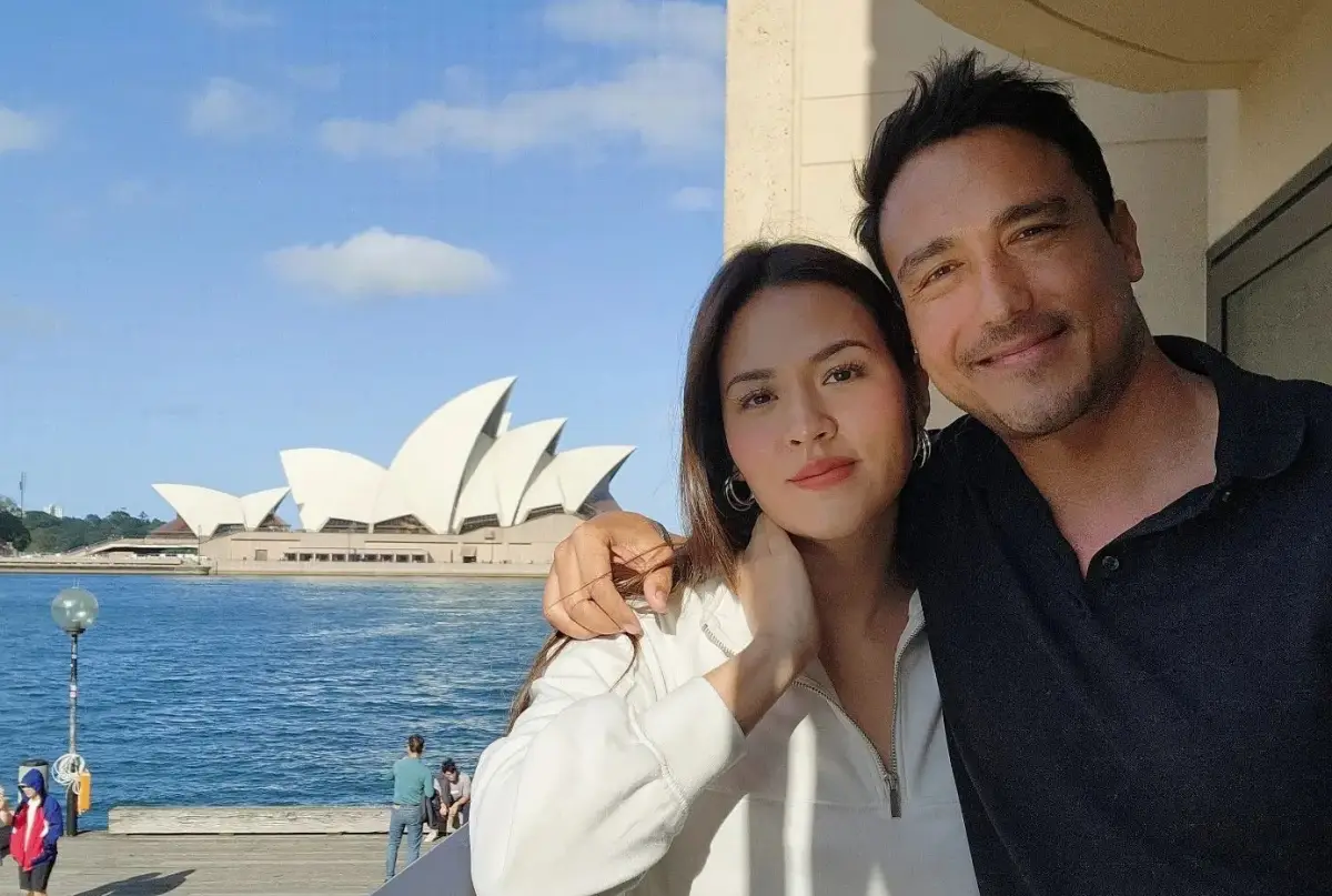 Pasangan Hamish Daud dan Raisa. (Sumber : Instagram @hamishdw)