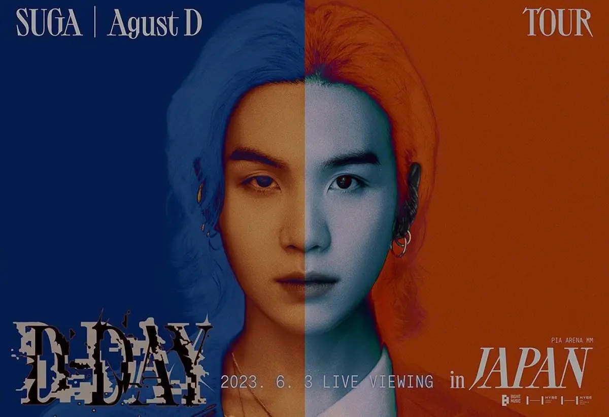 Konser Suga BTS, Agust D Tour in Japan bakal disiarkan live di bioskop Indonesia. (Sumber : Instagram @cgv.id)