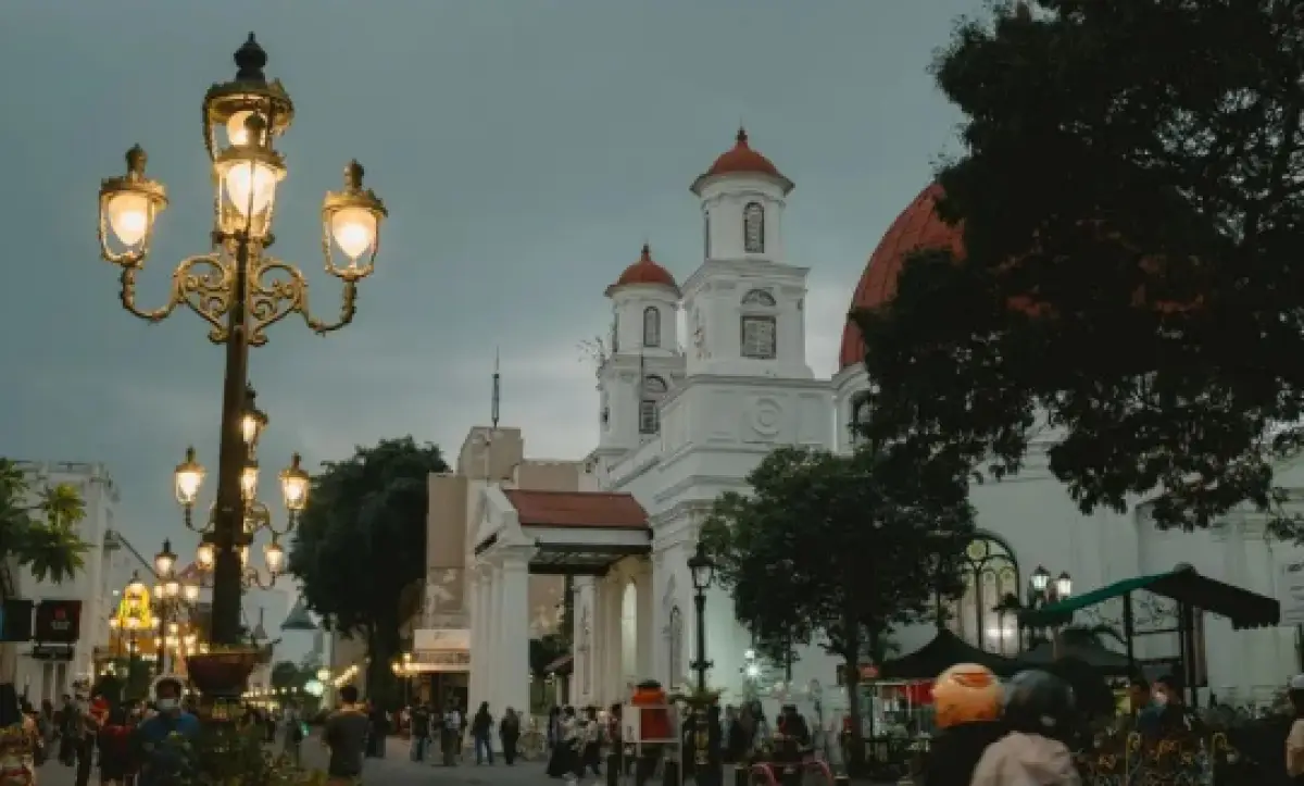 Kota Semarang mendapat penghargaan sebagai salah satu kota terbersih di Asia Tenggara (Sumber : instagram @vincentiusrudi)