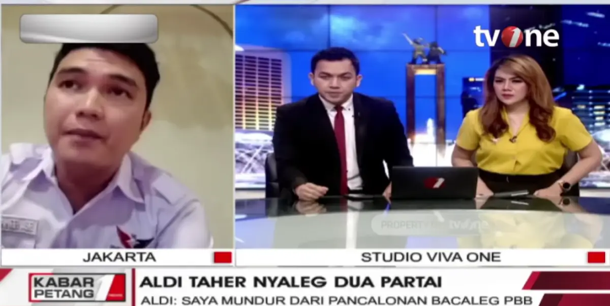 Wawancara Aldi Taher yang buat ngakak netizen. (Sumber : YouTube tvOneNews)
