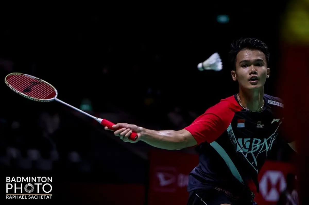 Pebulutangkis tunggal putra, Christian Adinata. (Sumber : Instagram @christianadinata16)