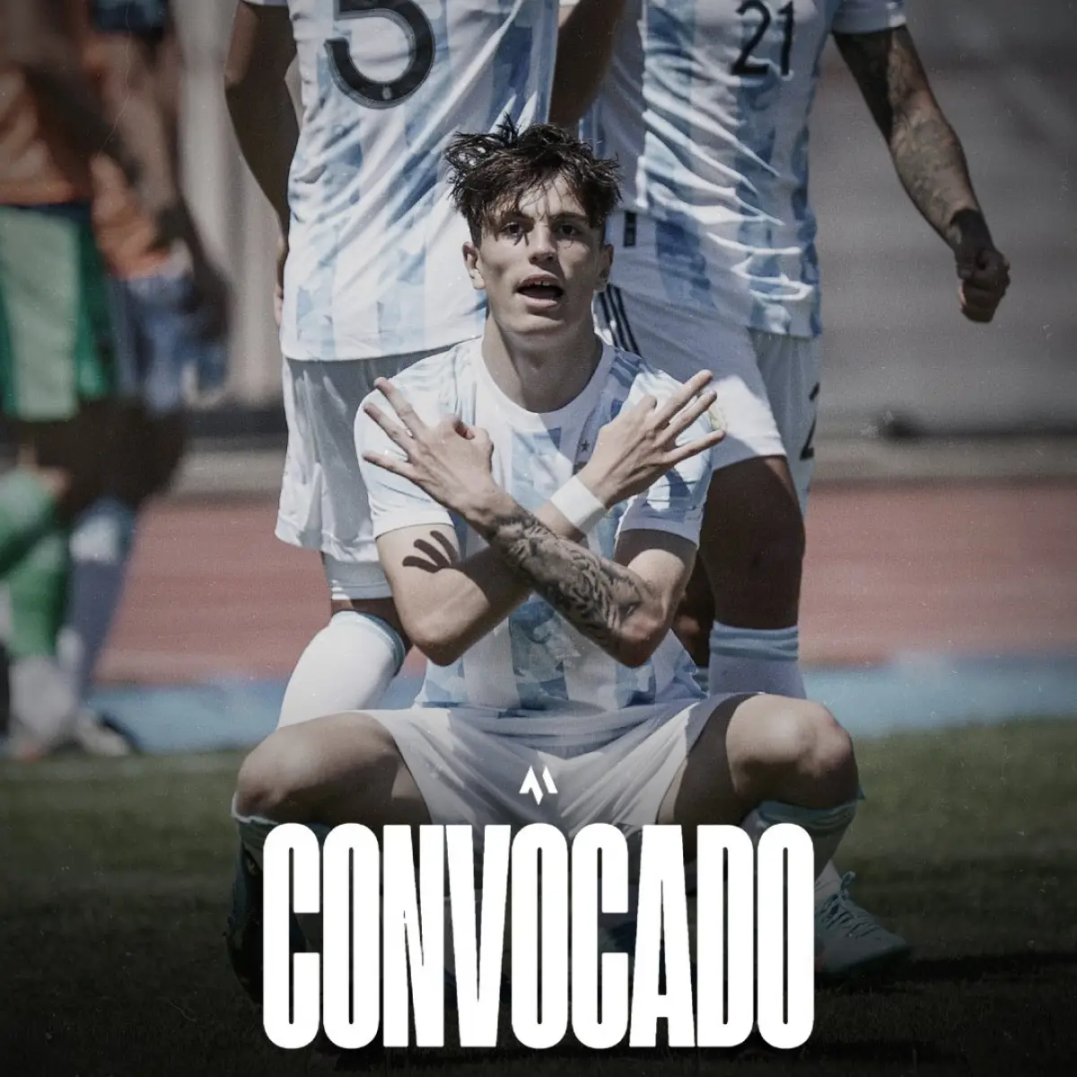 Alejandro Garnacho, pemain muda Timnas Argentina (Sumber : Twitter)