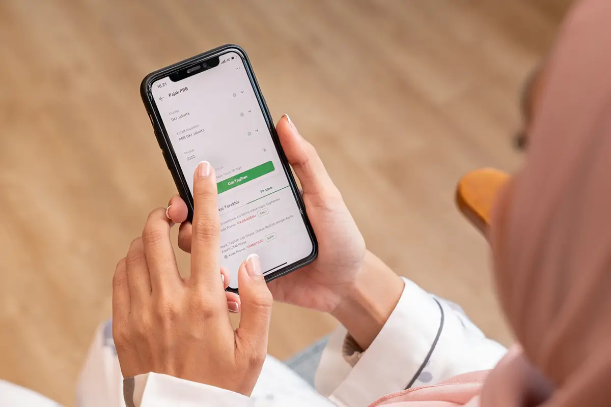 Cara membayar PBB dan E-Samsat online di Tokopedia. (Sumber : Tokopedia)