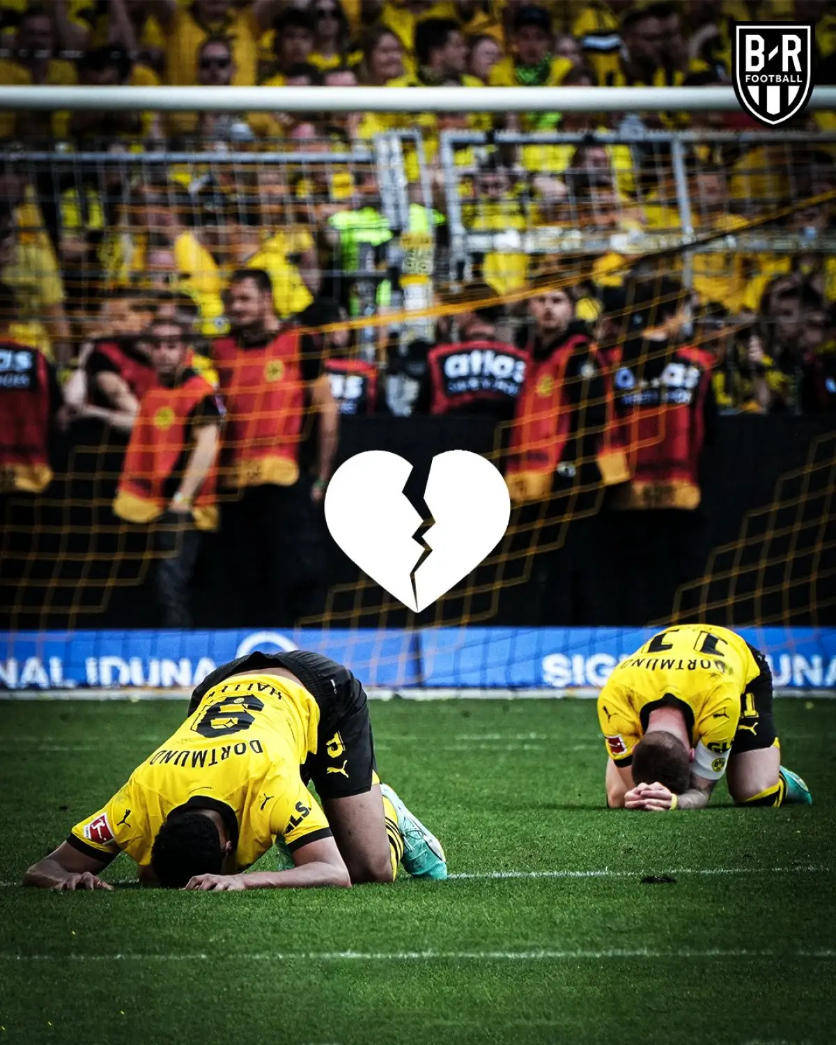 Dortmund harus kembali merelakan gelar juara Bundesliga ke tangan Bayern Munchen (Sumber : Twitter @brfootball)