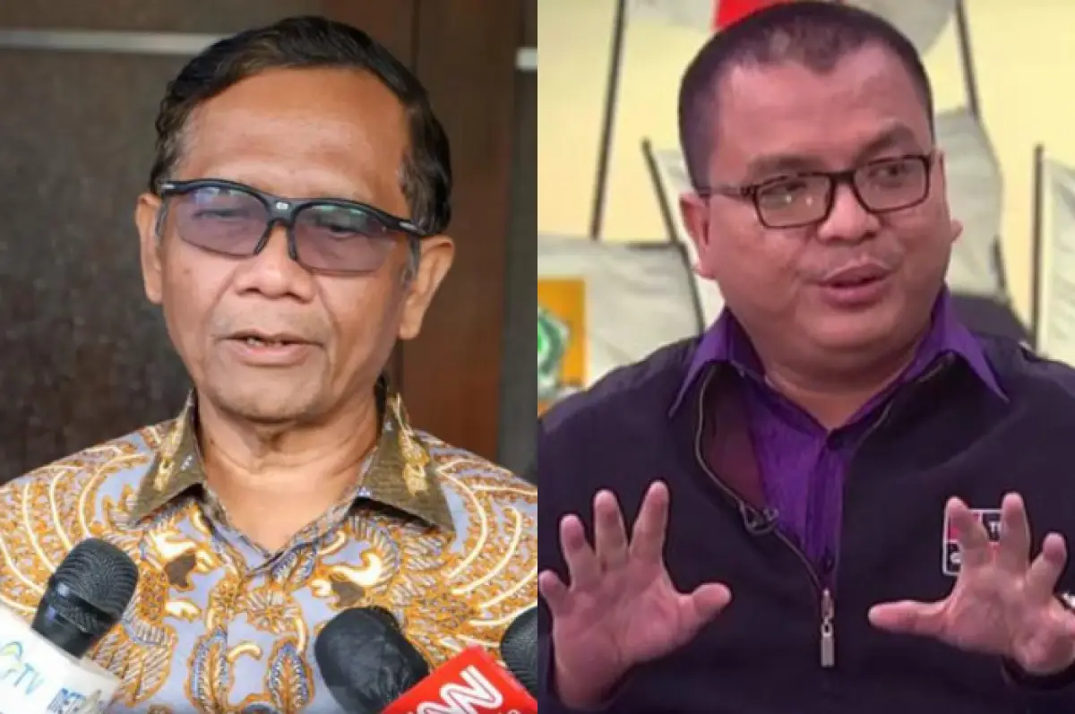 Mahfud MD dan Denny Indrayana (Sumber : Kolase Instagram Mohmahfud Md dan Denny Indrayana)