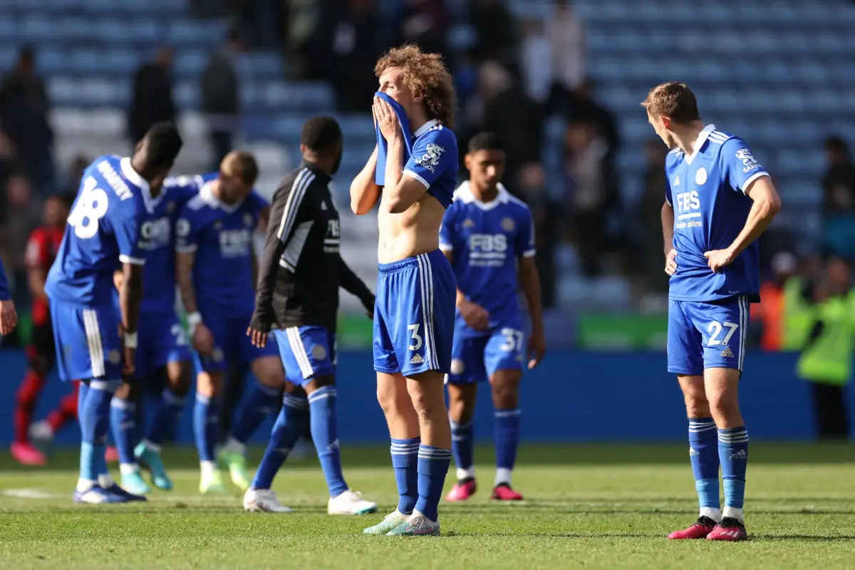 Leicester City resmi terdegradasi dari Premier League Inggris (Sumber : Twitter)