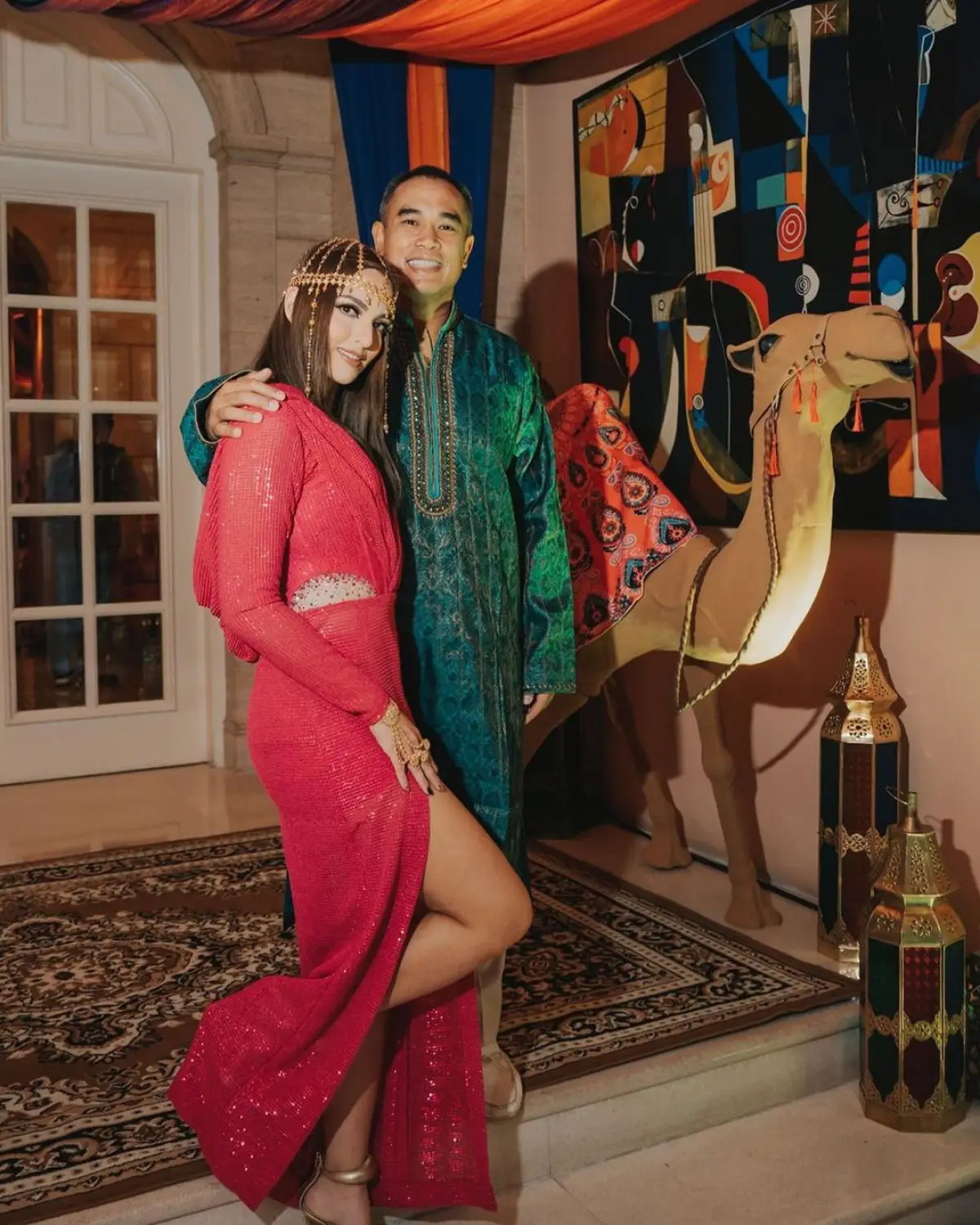 Nia Ramadhani dan Ardi Bakrie. (Sumber : instagram/ramadhaniabakrie)