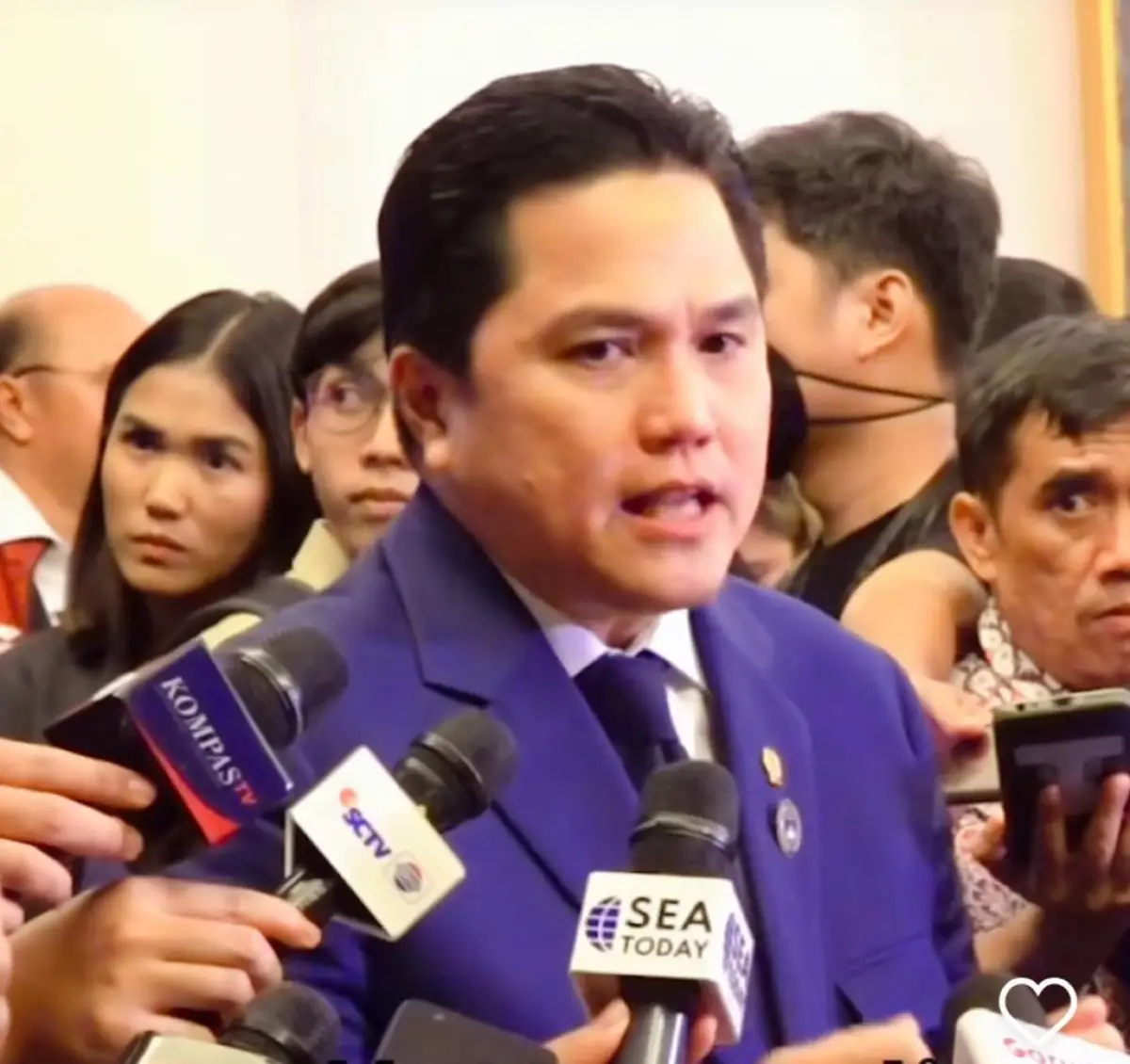 info harga tiket Indonesia vs Argnetina langsung dari ketum PSSI (Sumber : instagram Erick Thohir)