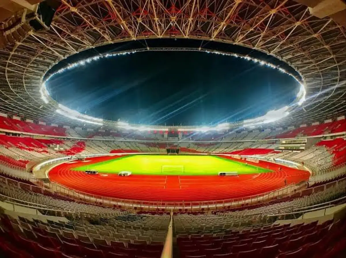 Stadion GBK, venue pertandingan Timnas Indonesia vs Argentina (Sumber : Twitter)