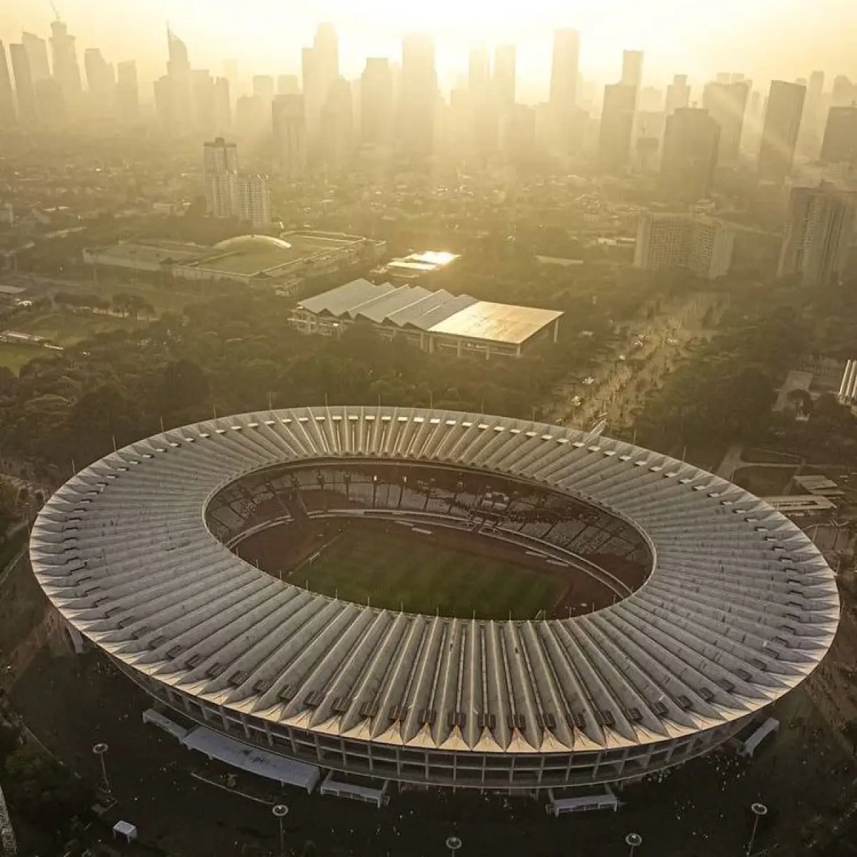 Stadion Utama Gelora Bung Karno Jakarta (Sumber : Twitter)