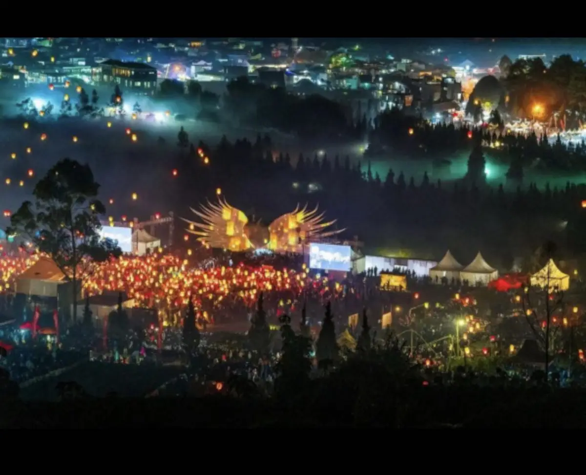 Dieng Culture Festival (Sumber : Instagram @iqbalxpangestu)