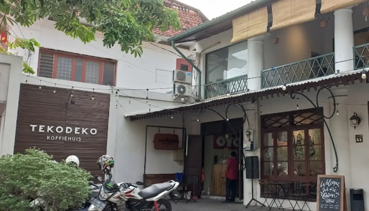 Tekodeko Koffiehuis, kafe estetik di kawasan Kota Lama Semarang. (Sumber : Google Yuliana Andre)
