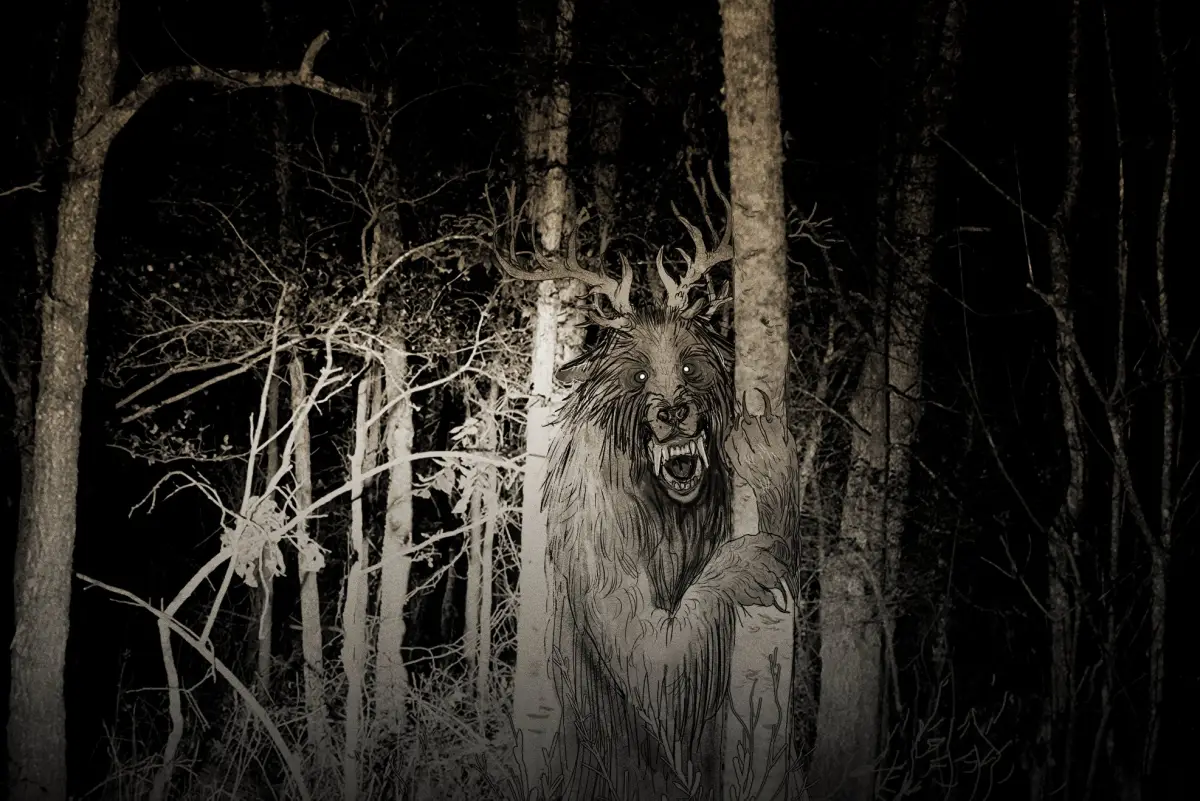 Hidebehind, mitos makhluk halus yang ada di luar negeri (Sumber : Twitter)