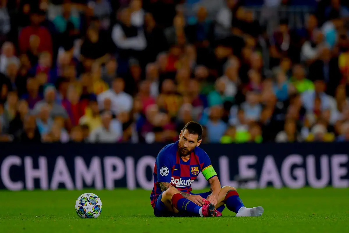 Lionel Messi gagal kembali bereuni ke Barcelona (Sumber : Twitter)