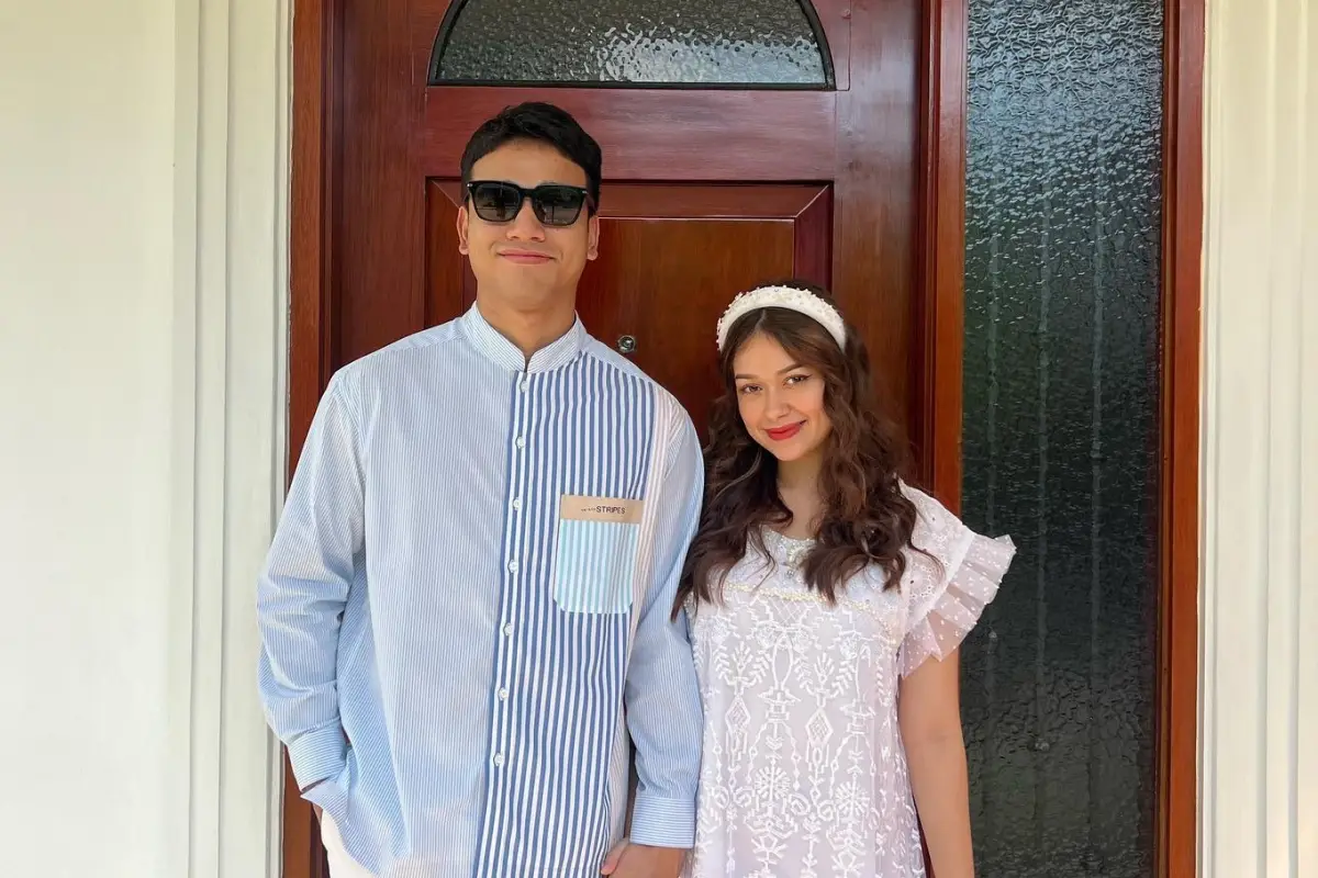 Fadly Faisal tuai pujian karena menemani Rebecca Klopper meminta maaf terkait video syur, Selasa 6 Juni 2023. (Sumber : Instagram @fadlyfsl_)
