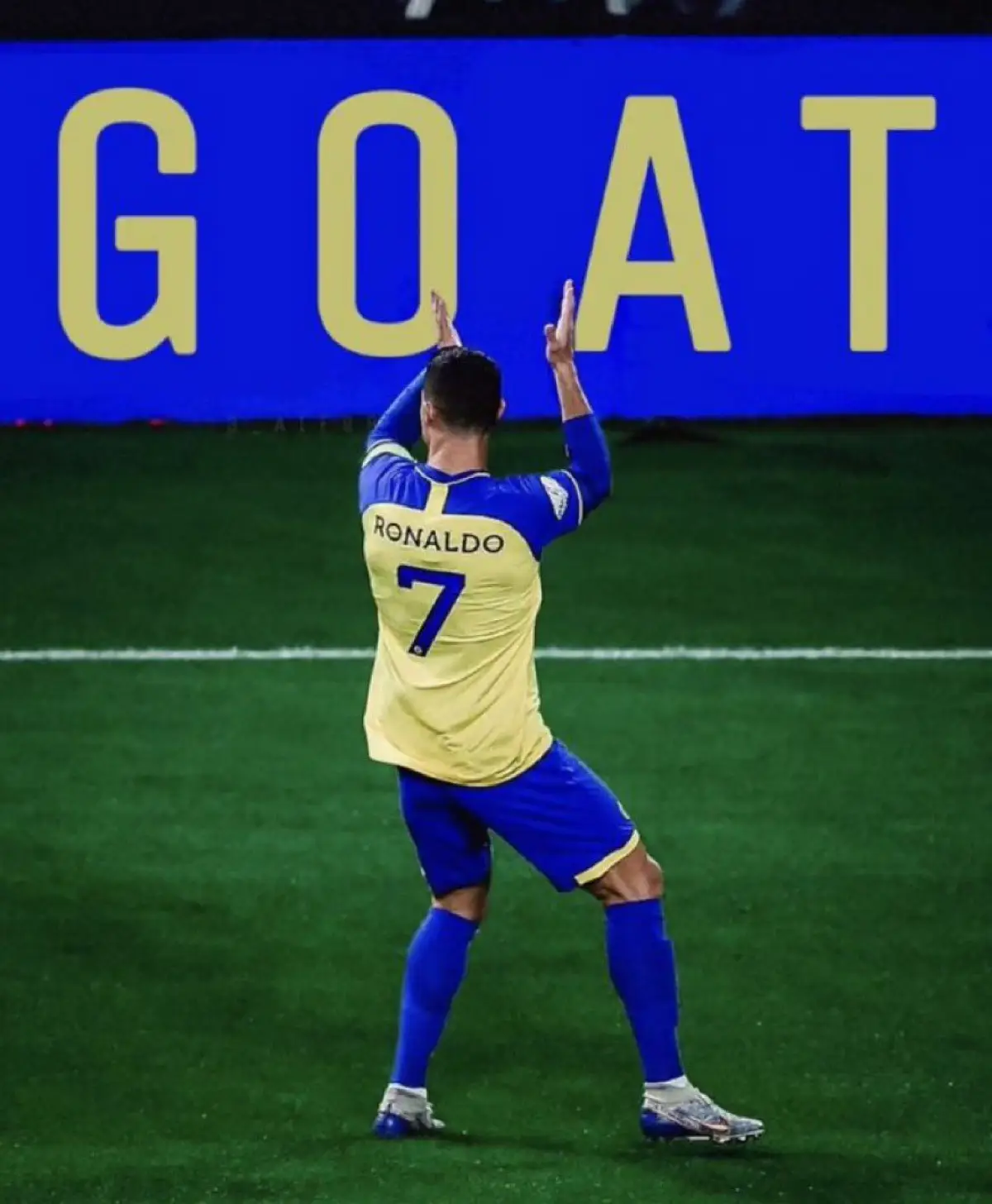 Cristiano Ronaldo yang bermain di Liga Arab Saudi (Sumber : Twitter)