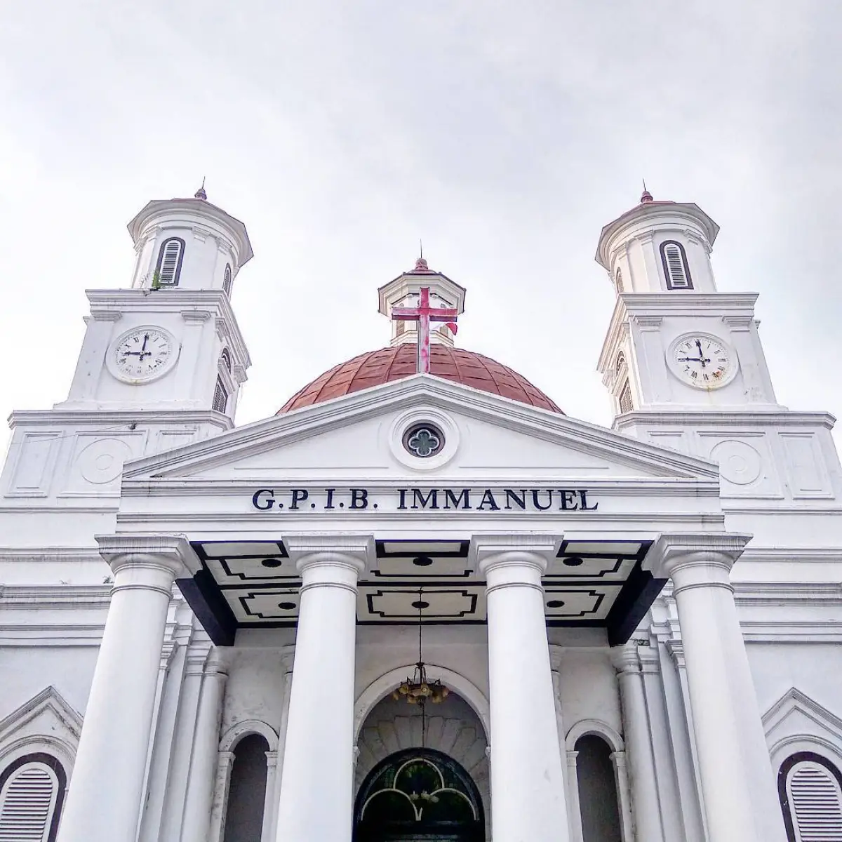 Gereja Blenduk di Semarang. (Sumber : Instagram/awang5)