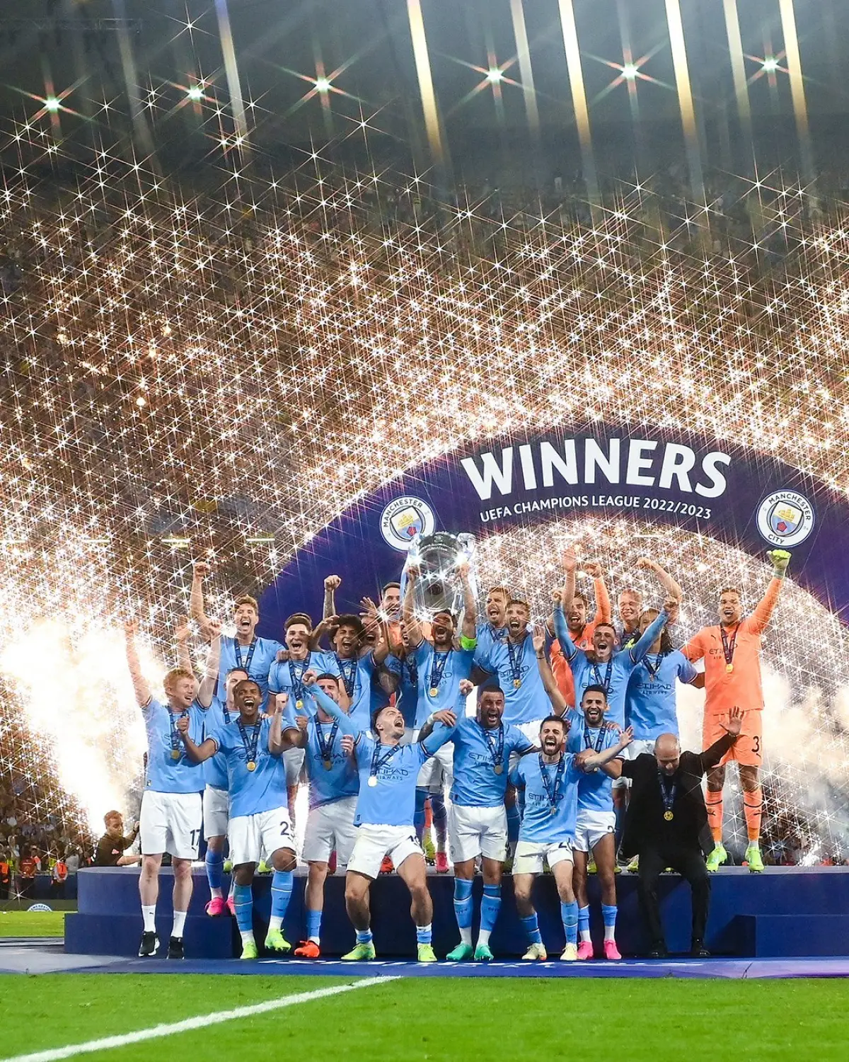 Manchester City Juara Liga Champions 2023 (Sumber : Twitter)
