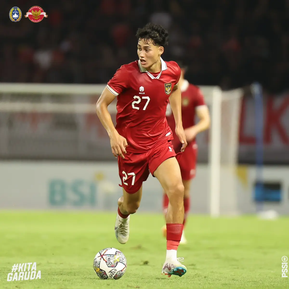 Rafael Struick, memainkan debut bersama Timnas Indonesia (Sumber : Instagram @PSSI)