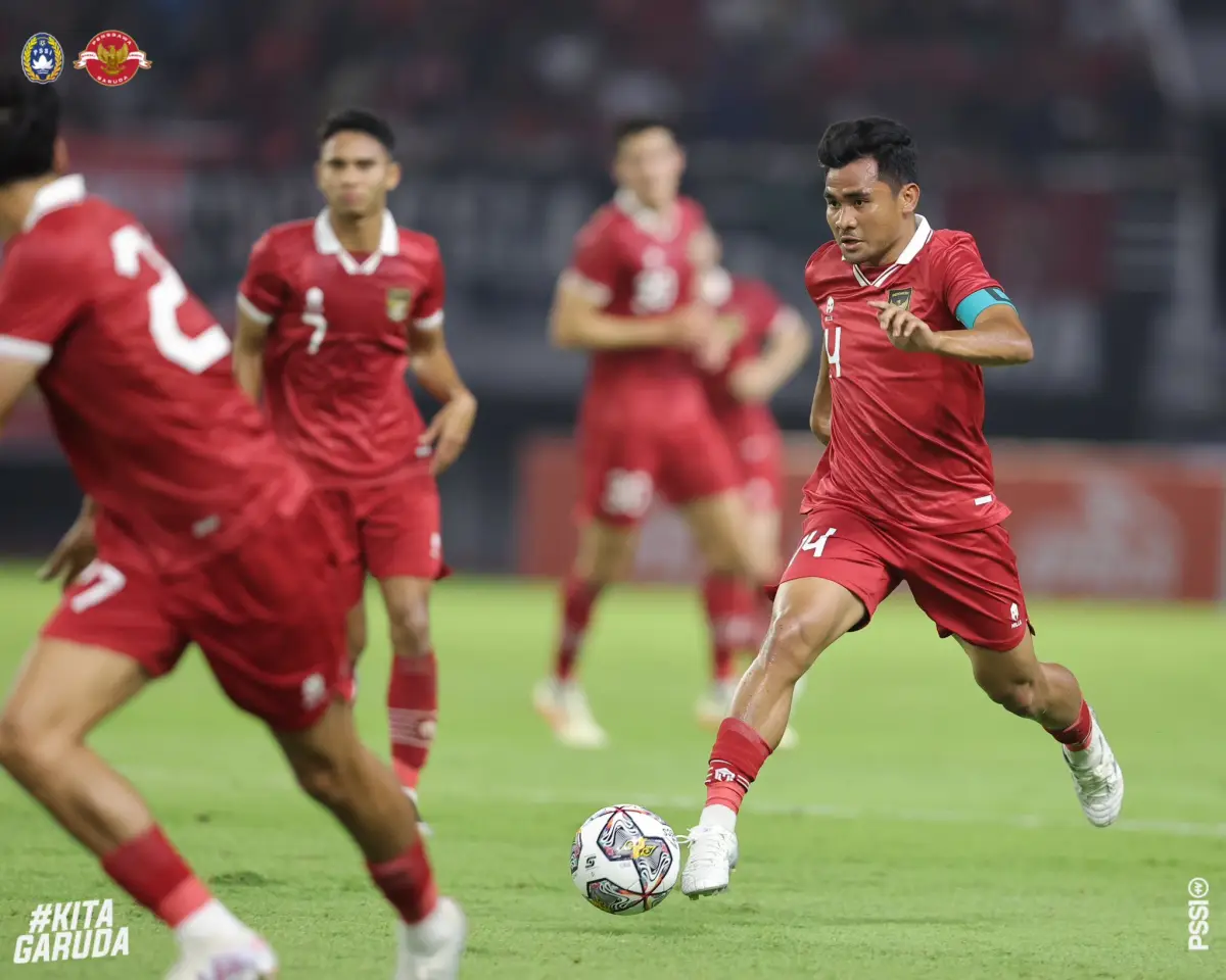 Timnas Indonesia turun peringkat usai menjalani dua laga FIFA Matchday (Sumber : Instagram @PSSI)