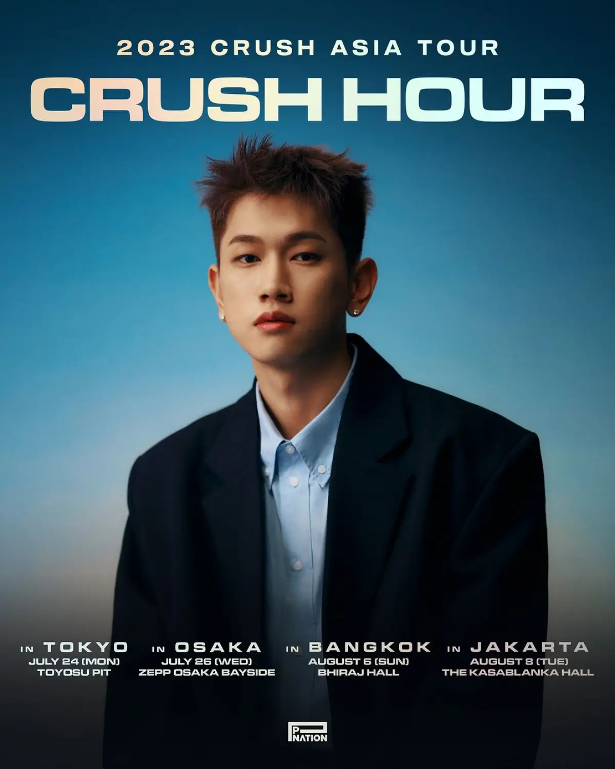 Konser Crush di Indonesia. (Sumber : instagram/pnation.official)