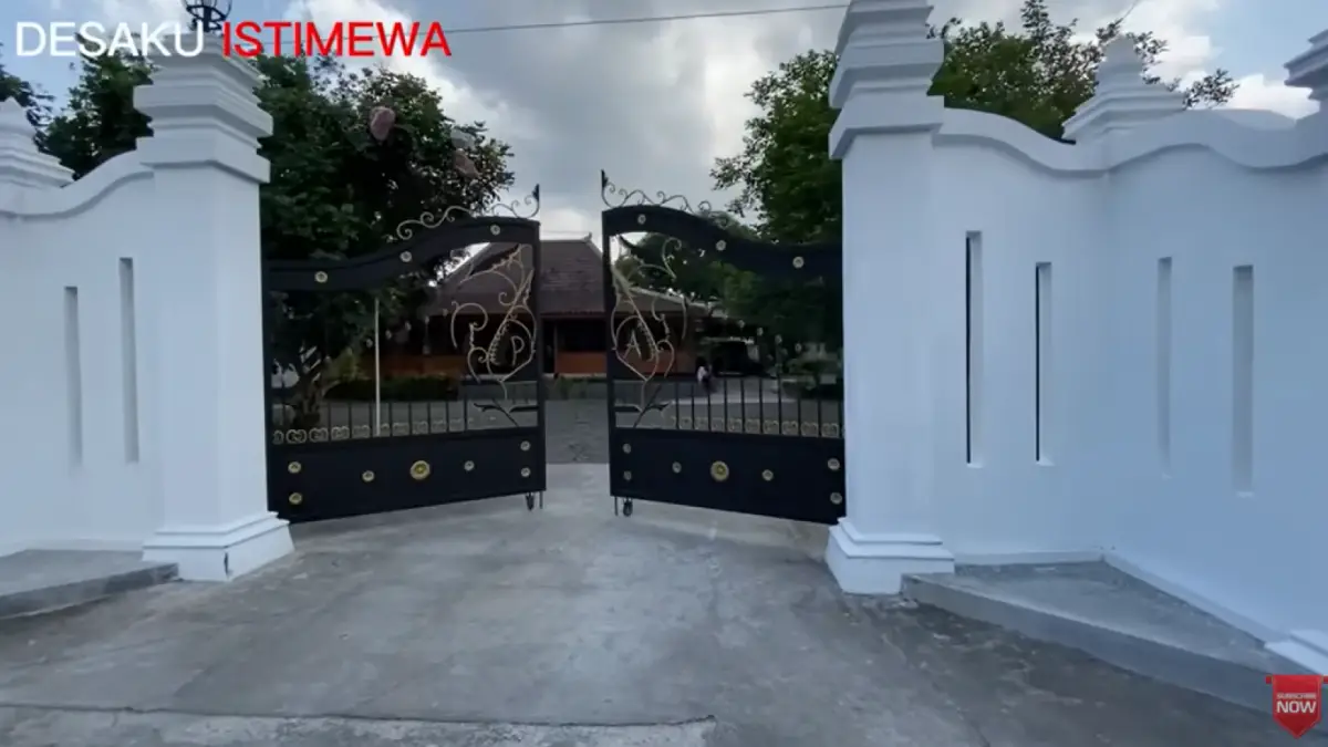 Rumah Putri Ariani di Imogiri Bantul. (Sumber : YouTube)