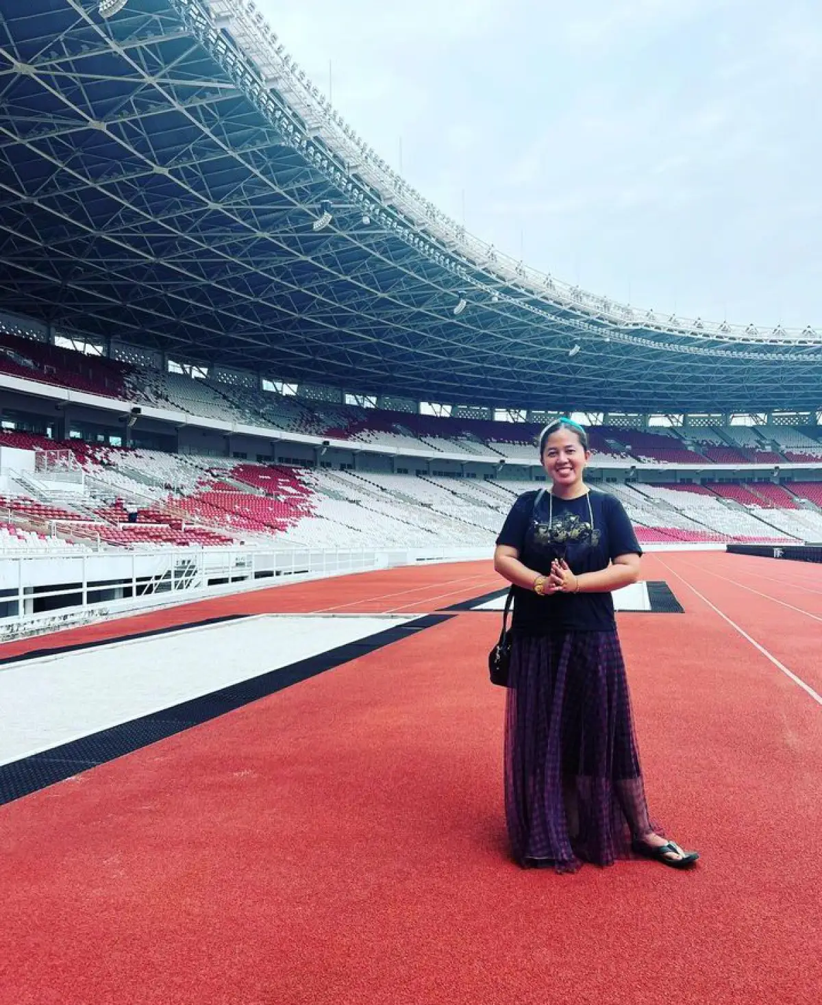 Mbak Rara pawang hujan. (Sumber : Twitter)