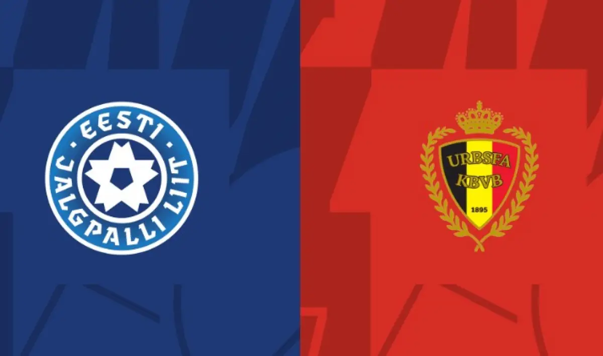 Estonia vs Belgia, Kualifikasi Euro 2024 (Sumber : Twitter)