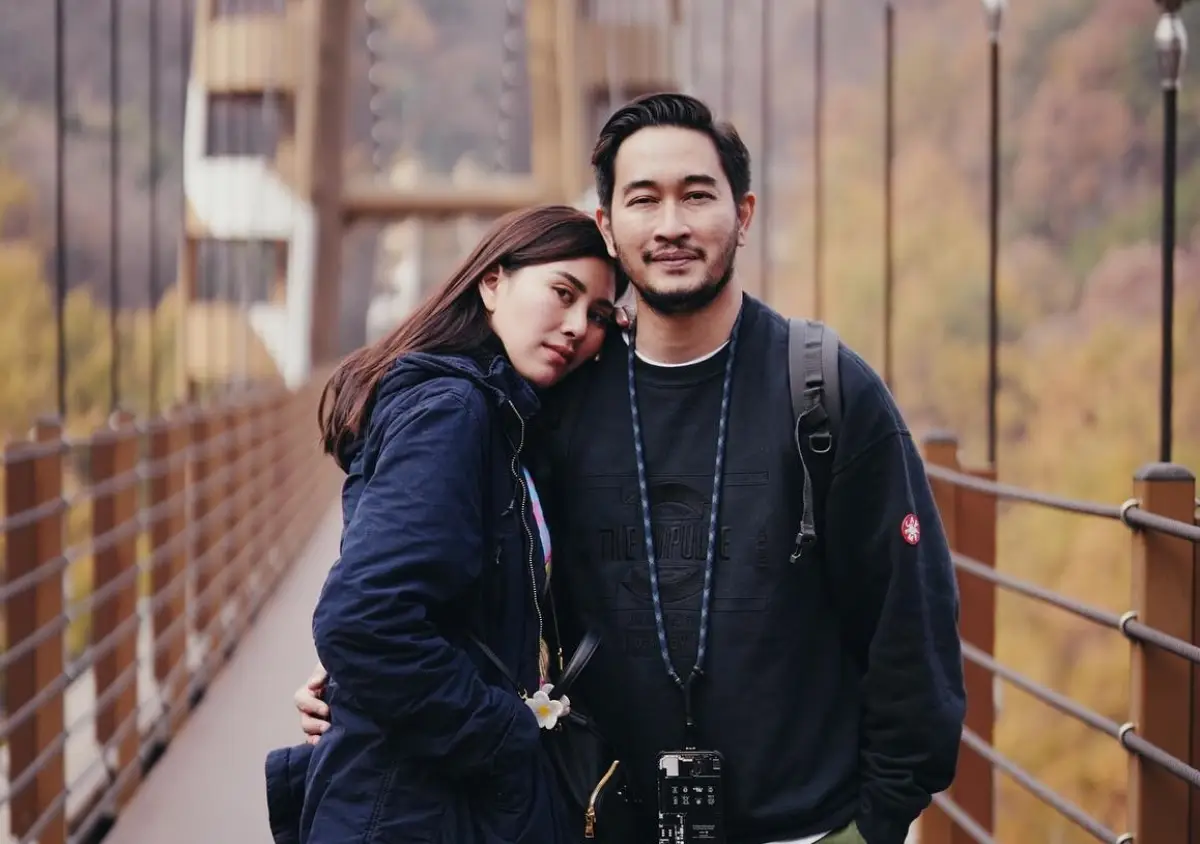 Pasangan selebriti, Syahnaz Sadiqah dan Jeje Govinda. (Sumber : Instagram @syahnazs)