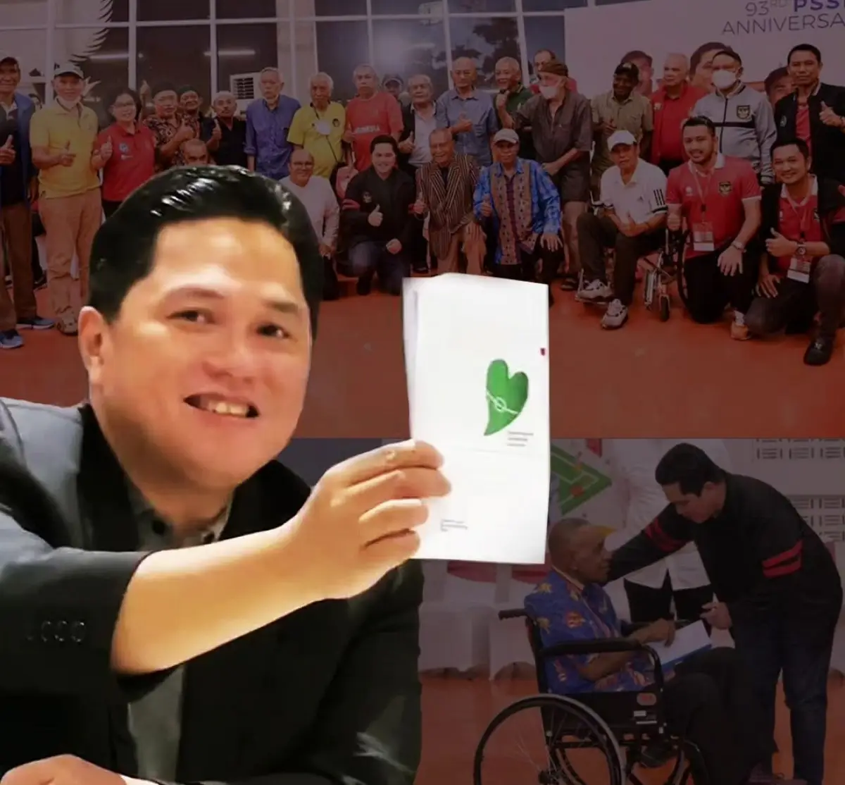 Erick Thohir bentuk Yayasan Bakti Sepak Bola di PSSI (Sumber : instagram)