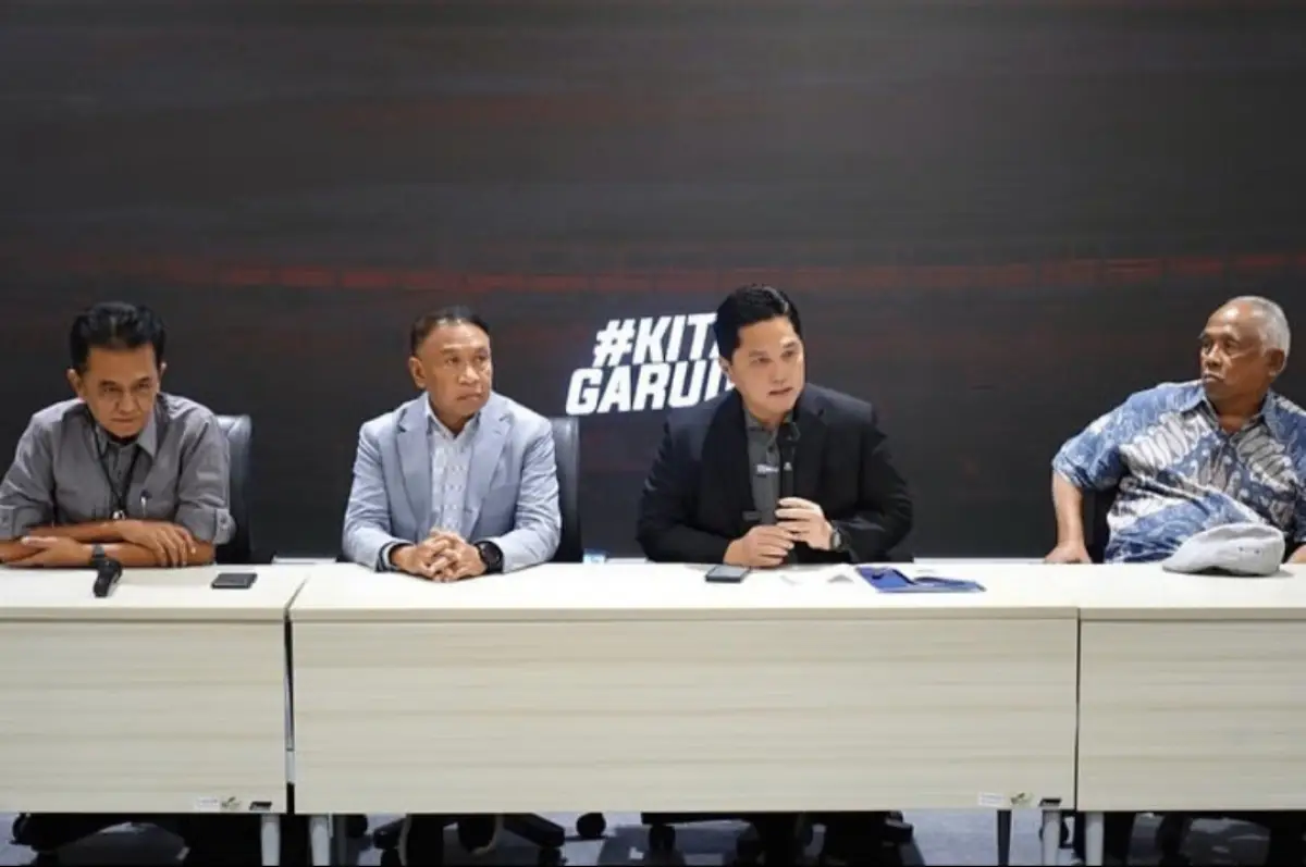 Erick Thohir membentuk Yayasan Bakti Sepak Bola Indonesia dengan menunjuk dua mantan tokoh KPK sebagai pembina (Sumber : Instagram @erickthohir)