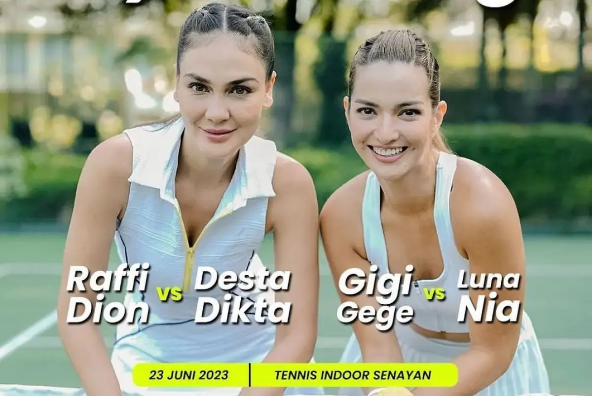 Link live streaming Lagi-lagi Tenis di YouTube, TikTok dan Facebook, Jumat 23 Juni 2023 malam. (Sumber : Instagram @rans.sportainment)