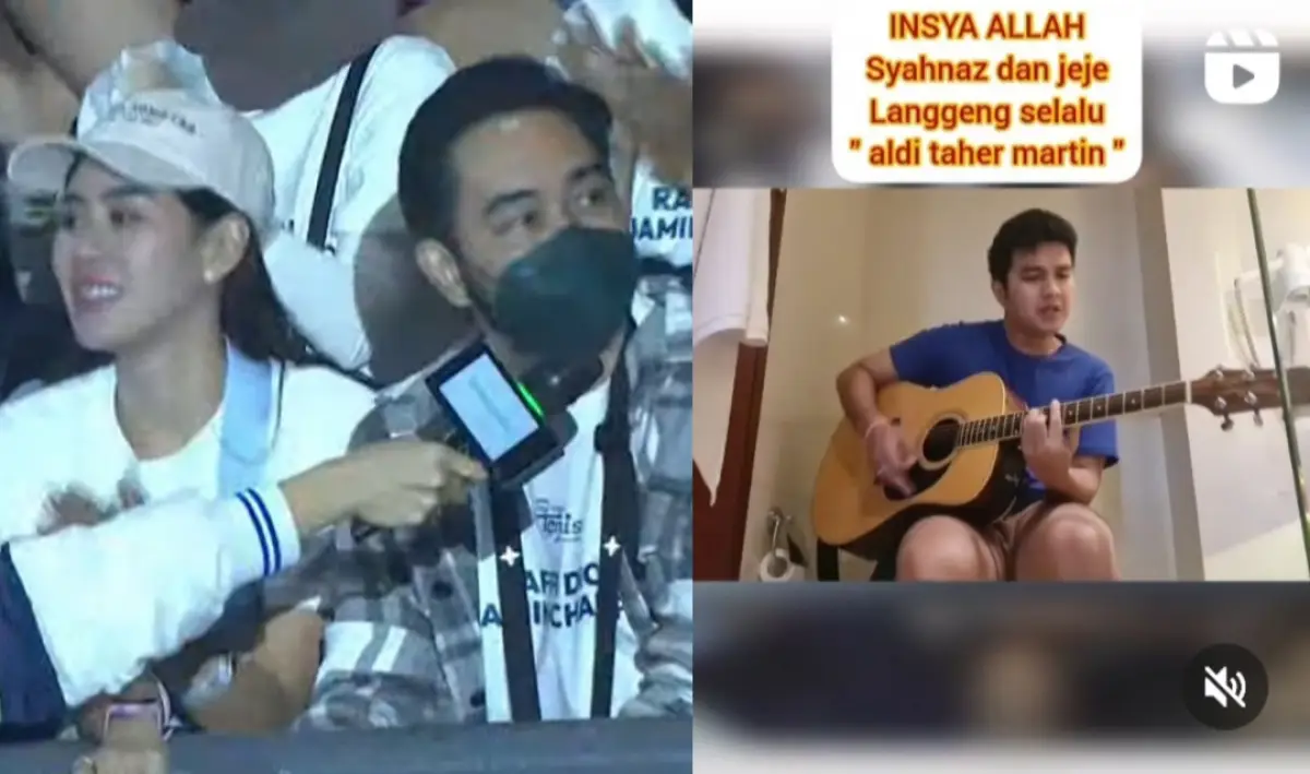 Aldi Taher persembahkan doa lewat lagu untuk Syahnaz dan Jeje (Sumber: Intagram)