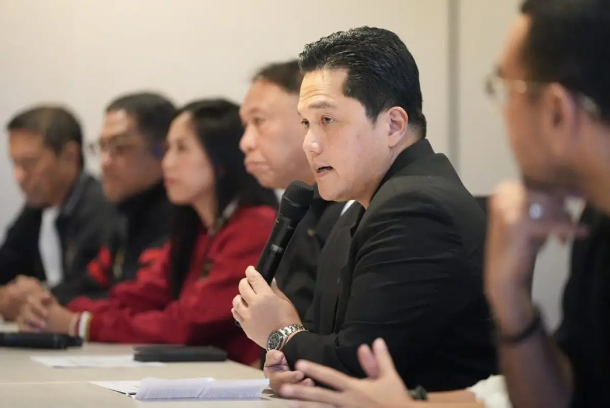 Ketua Umum PSSI Erick Thohir meminta kerja sama dari pihak-pihak terkait untuk menyukseskan event Piala Dunia U-17 (Sumber : Twitter @erickthohir)